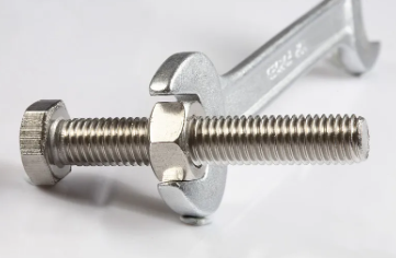 How should bolts and nuts be used for permanent connections?