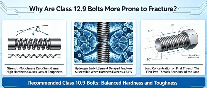 Why Grade 12.9 Bolts Are Prone to Unexpected Fracture? Fastener Selection Tips for Stamping Assembly