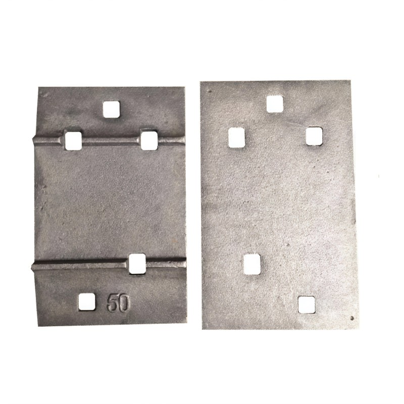 Iron Cast Rail Tie Base Plate